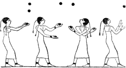 Egyptian jugglers